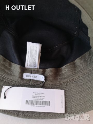 Оригинална шапка тип идиотка CALVIN KLEIN OS /466/, снимка 5 - Шапки - 46498086