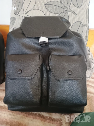 Оригинална мъжка черна раница Calvin Klein