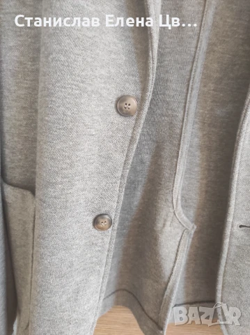 Мъжко сиво сако трико , снимка 2 - Сака - 50544839