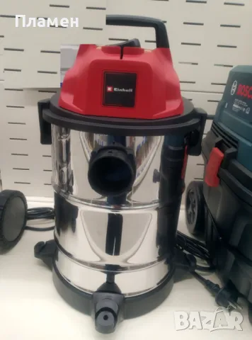 Прахосмукачка Einhell TH-VC 1820 S за мокро и сухо почистване, 1250 W, Засмукваща мощност 18 kPa, Ре, снимка 12 - Прахосмукачки - 36105833