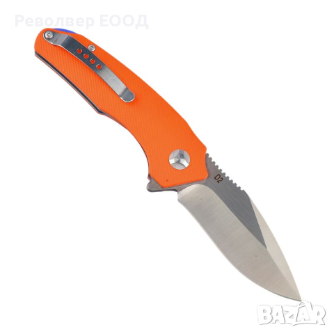 Сгъваем нож Dulotec K263-OR дръжка от G10 и D2 стомана, снимка 2 - Ножове - 45007823