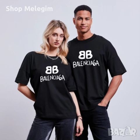 Balenciaga унисекс тениска , снимка 1 - Тениски - 45963019