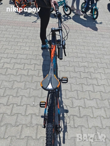 PA Велосипед 27.5" APOLON черен/оранж, снимка 10 - Велосипеди - 54276972