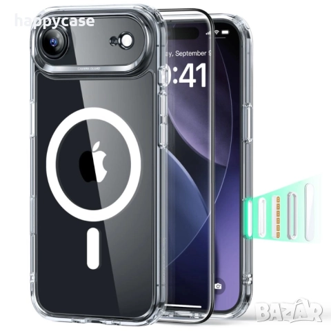 Apple iPhone 17 / Pro / Max / Air / ESR 360° Classic Hybrid HaloLock MagSafe кейс калъф с протектор, снимка 2 - Калъфи, кейсове - 52055049
