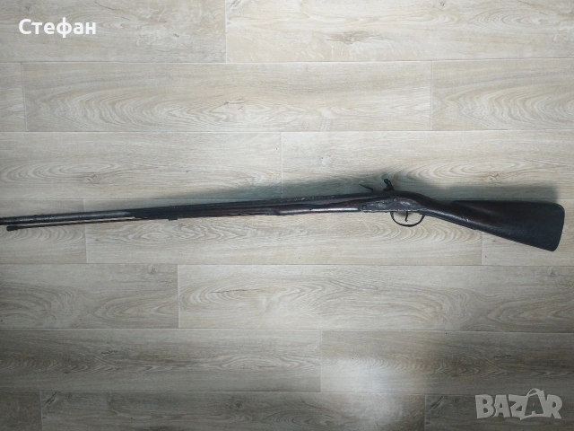 Стара кремъчна пушка., снимка 3 - Антикварни и старинни предмети - 53854529