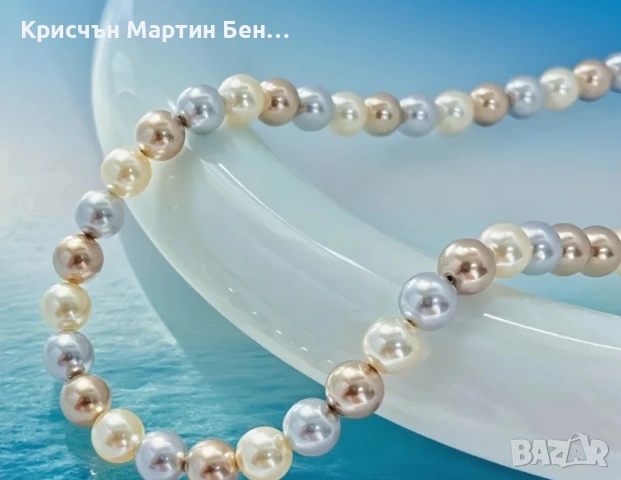 Колие от сладководни естествени Перли 