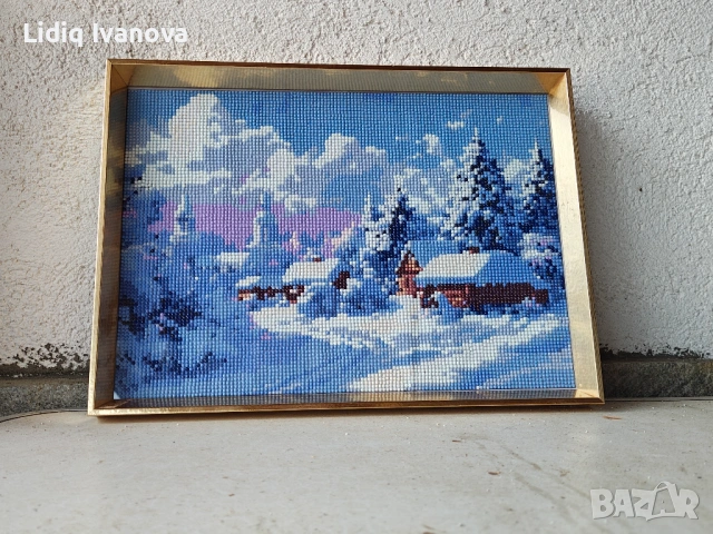 Готов диамантен гоблен , снимка 2 - Гоблени - 54146415