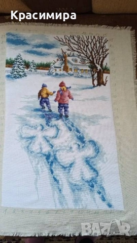 Гоблен "Снежни ангели"