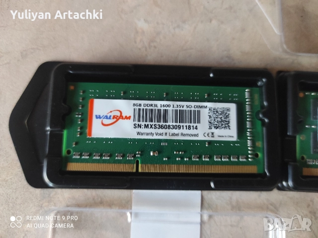 РАМ за лаптоп ddr3 L 