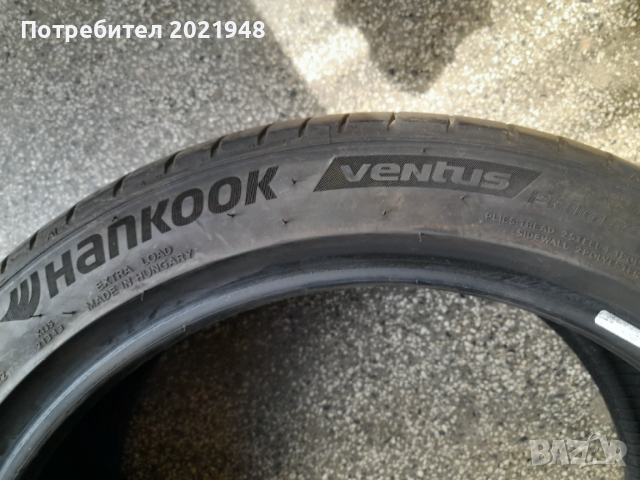 Продава една гума 225 45 18 цола,лятна,ДОТ 2022,Ханкок, снимка 4 - Гуми и джанти - 54112009