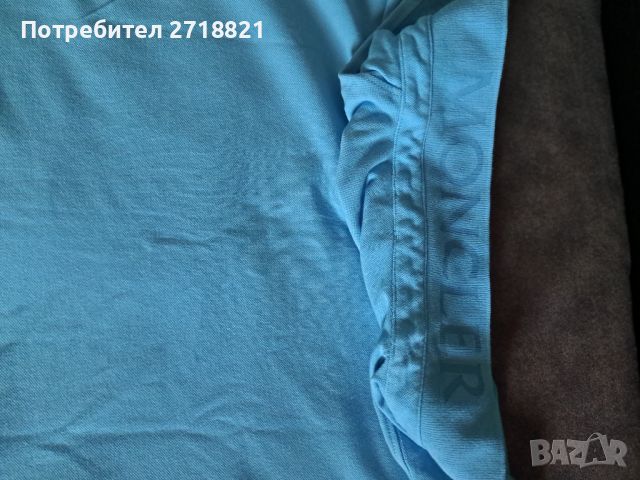 MONCLER  - тениска с яка, къс ръкав, снимка 3 - Тениски - 45544390