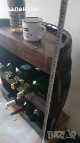 Продавам мини бар от автентична бъчва, снимка 5 - Антикварни и старинни предмети - 53283350