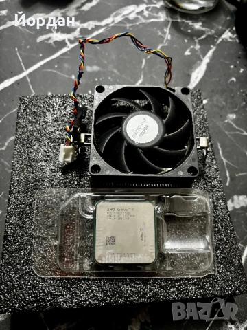 Процесор AMD Athlon II X2 255 (3.1GHz) + Оригинален боксов охладител – Socket AM3