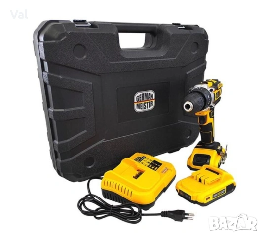 Комплект ударна бормашина, 111 аксесоара, 24 V, 5 Ah, снимка 2 - Бормашини - 53671560