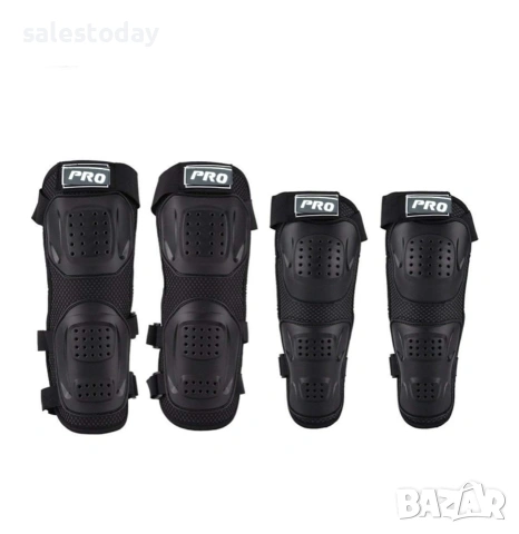 Наколенки и налакътници за мото спорт, 4бр в к-т, снимка 4 - Аксесоари и консумативи - 45414302