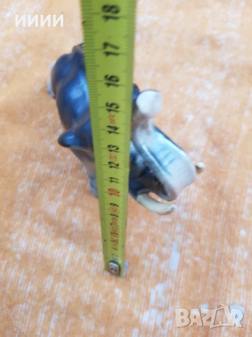 Порцеланова статуетка фигурка слон, снимка 4 - Антикварни и старинни предмети - 53162673