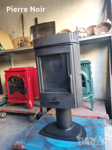 Чугунена печка на дърва 
