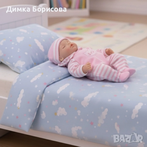 Кукла бебе с мигащи очички и зимни дрехи - Идеалният подарък за вашето дете, снимка 6 - Кукли - 52837757