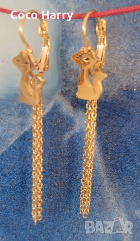 Разкошни обеци медицинска стомана , снимка 3 - Обеци - 52941815