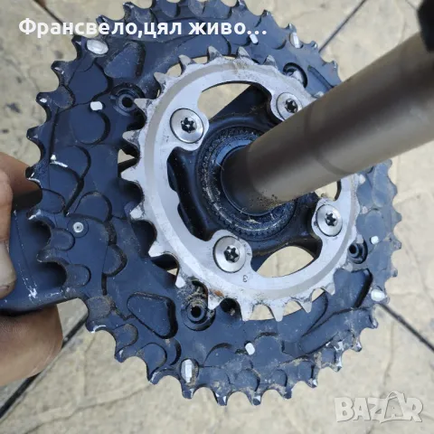 Курбел за велосипед колело Shimano deore xt fc m 785, снимка 4 - Части за велосипеди - 47255050