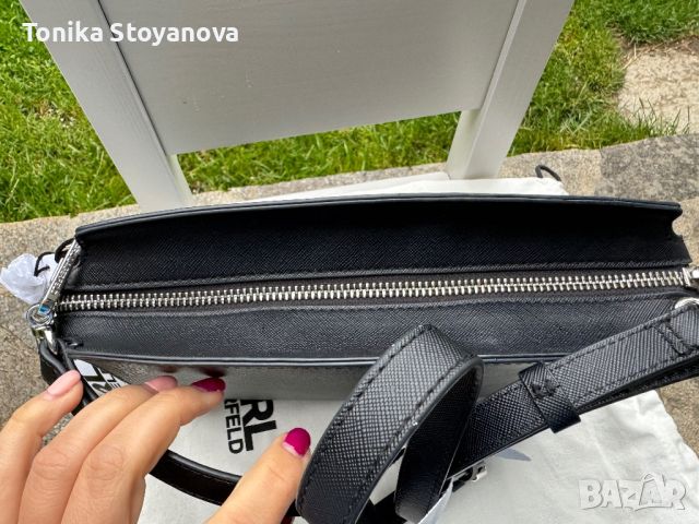 Karl Lagerfeld Crossbody чанта, снимка 3 - Чанти - 45422854