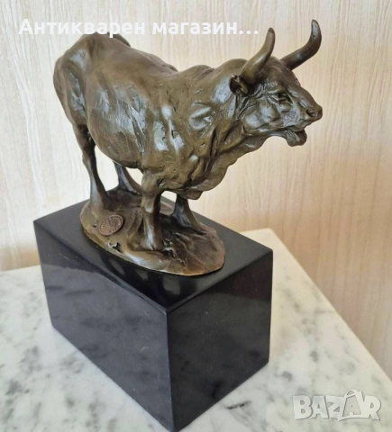 Бронзова скулптура, снимка 5 - Статуетки - 54042229