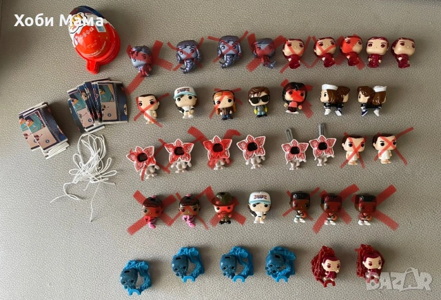 Kinder Joy Stranger Things играчки от шоколадови яйца 2025