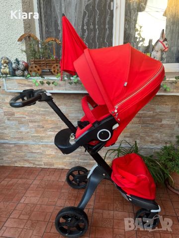Stokke Xplory v6 пълен комплект бебешка- детска количка v, снимка 8 - Детски колички - 45725079