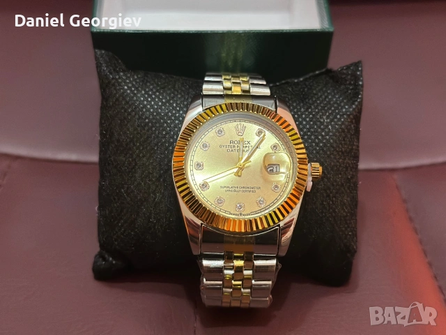 Нов Часовник Rolex Datejust Perpetual Two Tone 36mm