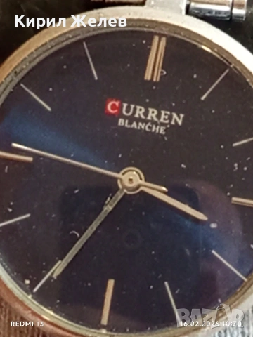 Елегантен дамски часовник CURREN Blanche много красив стилен дизайн 51858, снимка 3 - Дамски - 53491789