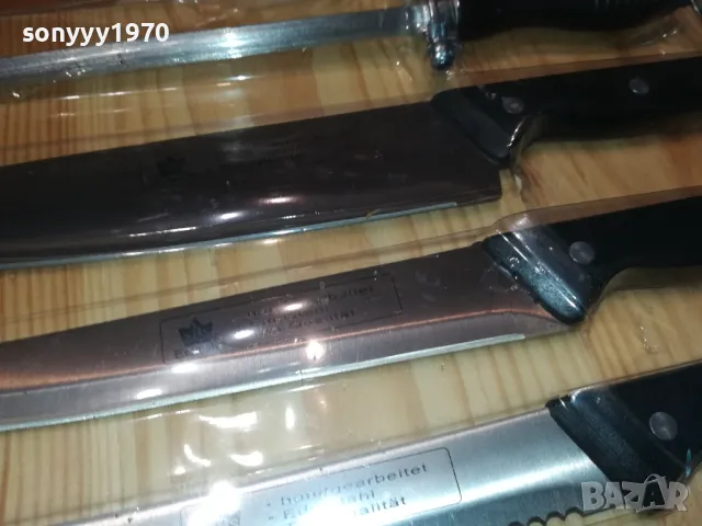 КОМПЛЕКТ НОЖОВЕ С ДЪСКА САТЪР МАСАТ ОТ ГЕРМАНИЯ 2705251118, снимка 18 - Колекции - 50441569