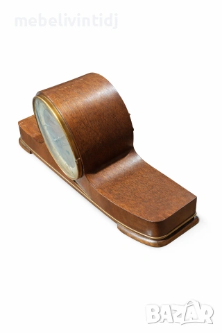 Каминен часовник ретро модел на марката Junghans, снимка 3 - Антикварни и старинни предмети - 54031437