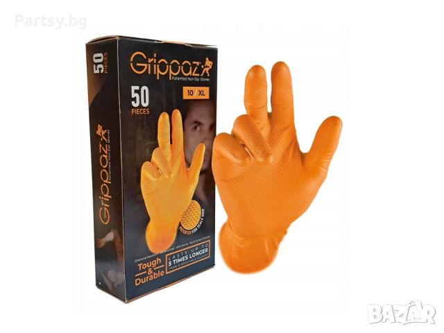 Нитрилни ръкавици GRIPPAZ-XL, снимка 6 - Ръкавици - 46393773