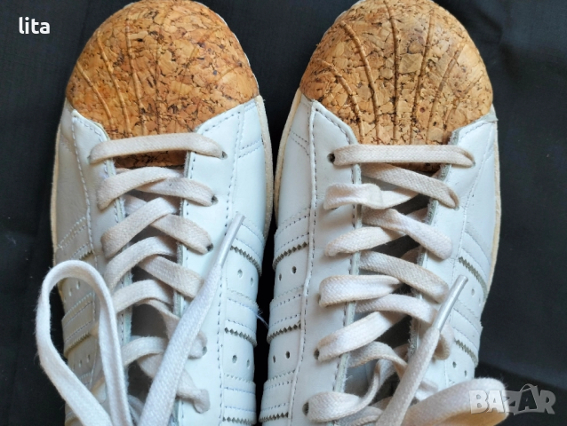 Маратонки adidas ест.кожа Размер 38,5, снимка 3 - Маратонки - 51786099