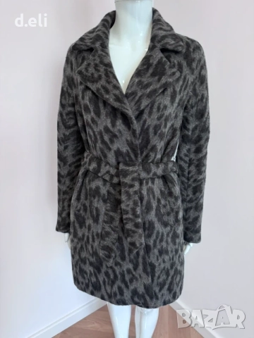 Max Mara Original Size M 🇮🇹 Вълна Луксозно късо палто и дълга жилетка, снимка 2 - Палта, манта - 52428959