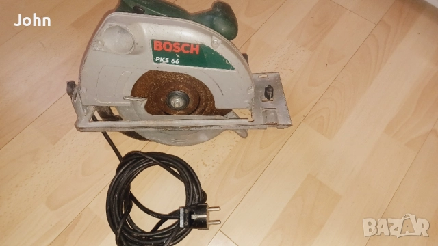 Ръчен Професионален Циркуляр Бош BOSCH PKS 66, снимка 8 - Други инструменти - 52065721
