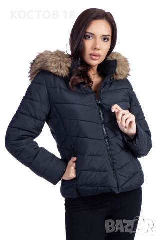 Дамско зимно шушляково яке – 4256, снимка 12 - Якета - 52500746