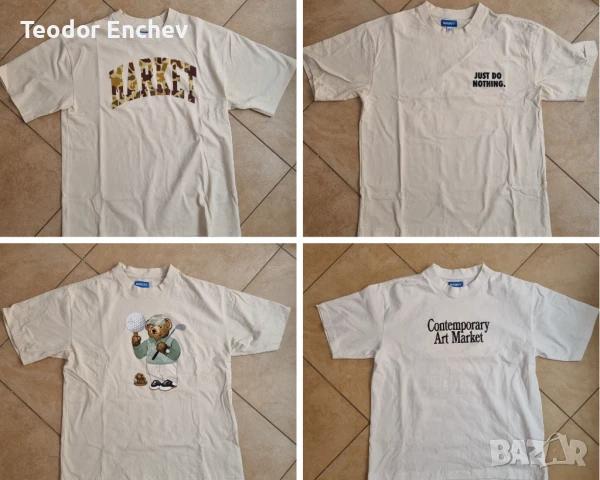 Тениски Market L, снимка 2 - Тениски - 50799426