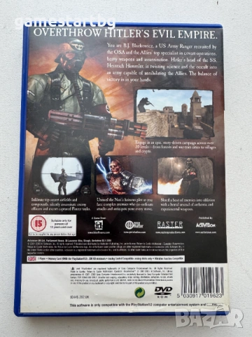 Return to Castle Wolfenstein Operation Resurrection за PS2, снимка 2 - Игри за PlayStation - 53910039