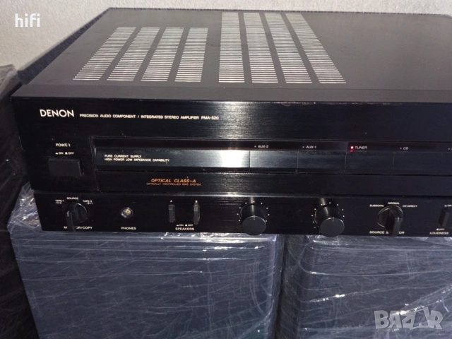 Стерео усилвател Denon PMA-520, снимка 2 - Ресийвъри, усилватели, смесителни пултове - 53584600