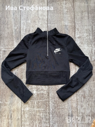 Нова оригинална маркови черна еластична блуза Nike nike Найк , снимка 3 - Спортни екипи - 52540361