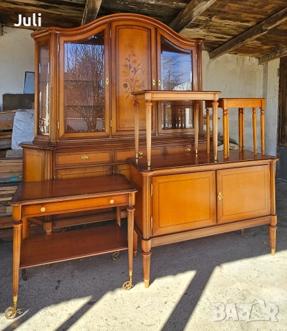 Комплект от масив-Стара череша, снимка 3 - Секции и витрини - 53725808