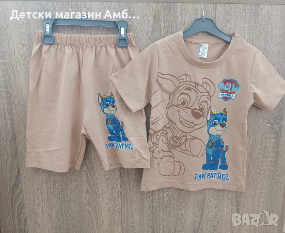 Детски летен комплект с Пес Патрул, снимка 2 - Детски комплекти - 53996001
