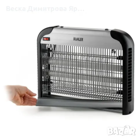 Инсектицидна лампа Muhler, 30W, 60м2, снимка 3 - Друга електроника - 50233793