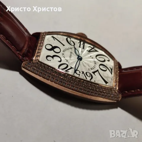 Дамски луксозен часовник FRANCK MULLER Crazy Hours , снимка 3 - Дамски - 47098854