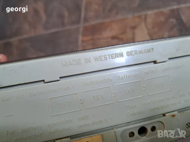 ретро радио транзистор Graetz Page    8/3, снимка 17 - Радиокасетофони, транзистори - 50410267