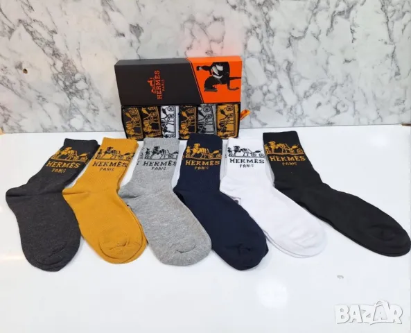 чорапи в кутия hermes 
