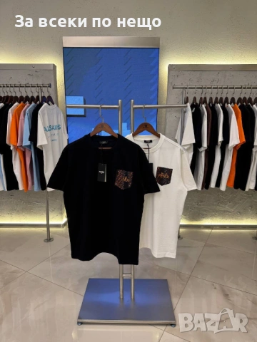 Fendi Мъжка Тениска👕Мъжка Блуза С Къс Ръкав Код Mens P.169