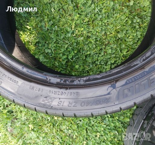 2бр летни гуми 245/40/ZR18/Michelin pilot sport 4 dot1321г/4.5мм, снимка 11 - Гуми и джанти - 45160641