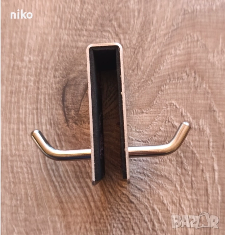 стоманени закачалки за стъкло/врата на баня , снимка 8 - Други стоки за дома - 52854219